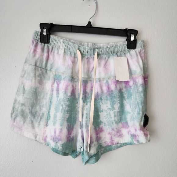 John Elliott Reconstructed Tie Dye Shorts - Picture 1 of 5